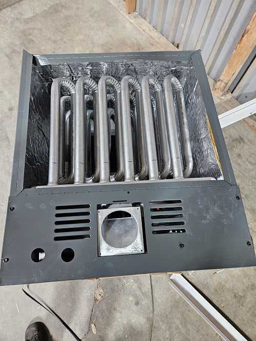 Scratch and Dent 120,000 BTU 80% AFUE Upflow/Horizontal Single Stage Goodman Gas Furnace Model GM9S801205DN-2210303258