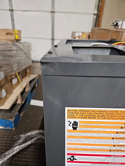 Scratch and Dent 60,000 BTU 80% AFUE Downflow/Horizontal Single Stage Goodman Gas Furnace Model GD9S800603AN-2410268775