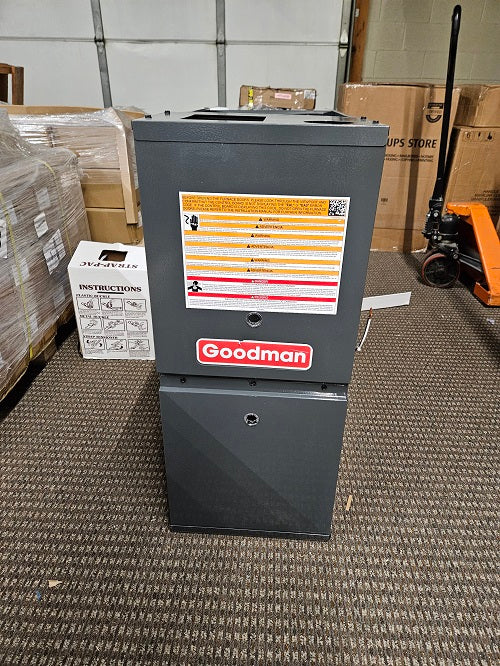 Scratch and Dent 60,000 BTU 80% AFUE Downflow/Horizontal Single Stage Goodman Gas Furnace Model GD9S800603AN-2410264805