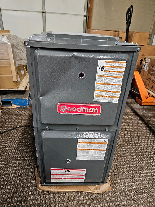 Scratch and Dent 80,000 BTU 96% AFUE Upflow/Horizontal Single Stage Goodman Gas Furnace Model GR9S960803BN-2411207075