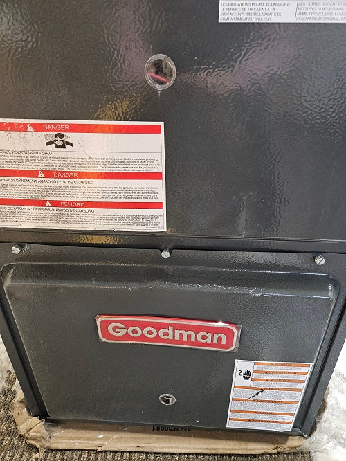 Scratch and Dent Goodman Gas Furnace 80,000 BTU 96% AFUE Downflow/Horizontal Single Stage model GD9S960804CN-2409298219