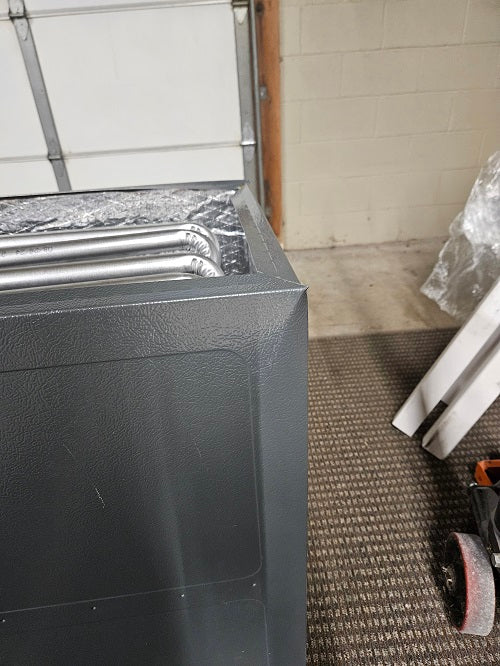 Scratch and Dent 80,000 BTU 80% AFUE Upflow/Horizontal Single Stage Goodman Gas Furnace Model GR9S800803BN-2411292284