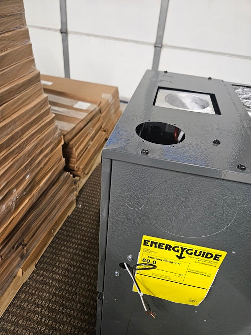 Scratch and Dent 80,000 BTU 80% AFUE Upflow/Horizontal Single Stage Goodman Gas Furnace Model GR9S800803BN-2411292284