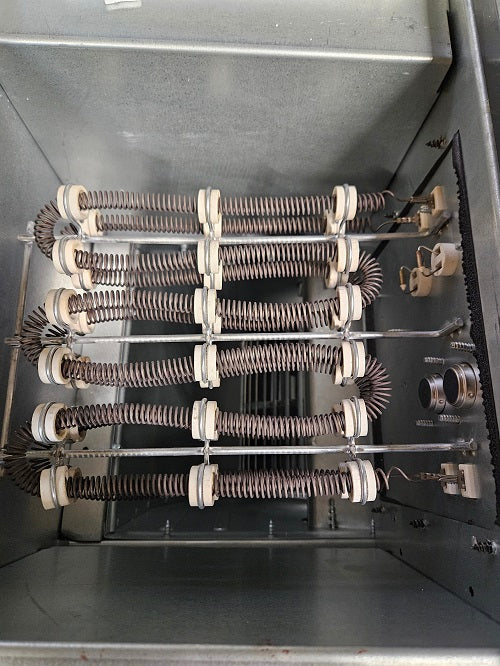 Scratch and Dent Goodman 34,120 BTU 10 kW Electric Furnace with 1,200 CFM Airflow Model MBVK12BP1X00-2407720091