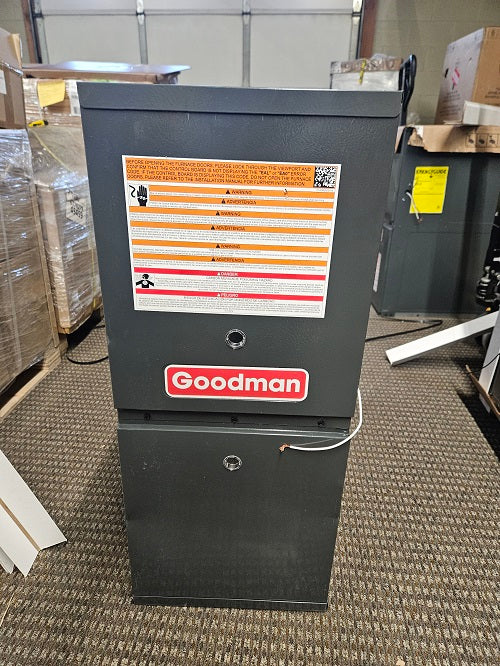 Scratch and Dent 60,000 BTU 80% AFUE Downflow/Horizontal Two Stage Goodman Gas Furnace Model GD9T800603AX-2409113430