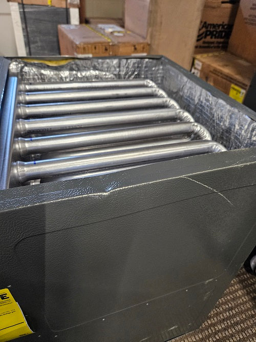 Scratch and Dent 120,000 BTU 80% AFUE Upflow/Horizontal Single Stage Goodman Gas Furnace Model GR9S801205DN -2410415711