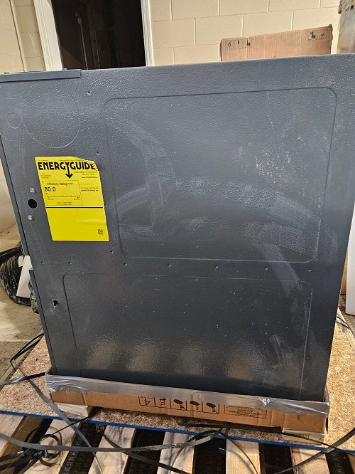 Scratch and Dent 80,000 BTU 80% AFUE Upflow/Horizontal Single Stage Goodman Gas Furnace model GR9S800803BN-2412559824