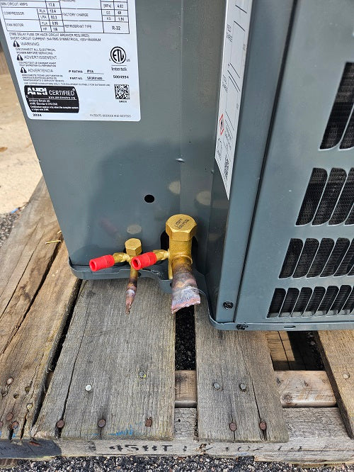 Scratch and Dent 3 Ton Up to 15.2 SEER2 Goodman Air Conditioner Condenser - Model GLXS4BA3610-2408627377