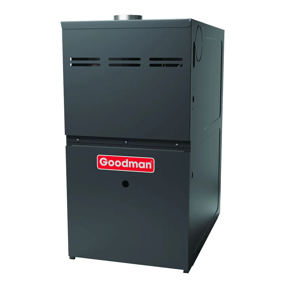 80,000 BTU 80% AFUE Upflow/Horizontal Single Stage Goodman Gas Furnace - GR9S800803BN