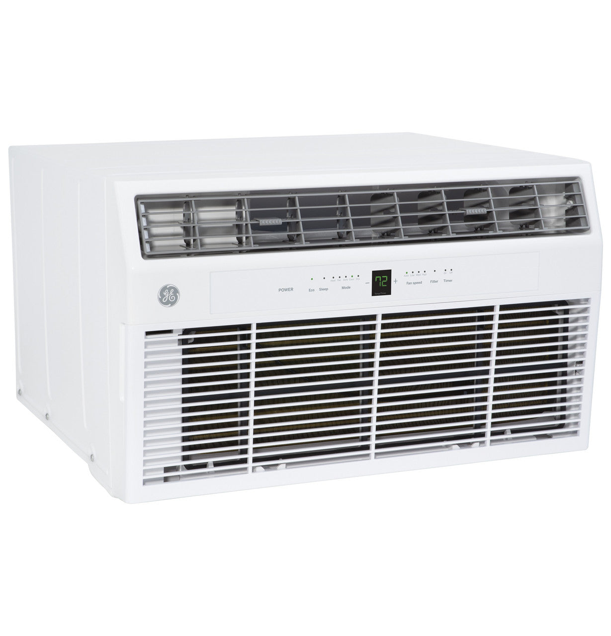 GE 12,000 BTU 208/230 Volt Through-the-Wall Air Conditioner with Electric Heat - AKEQ12DCJ