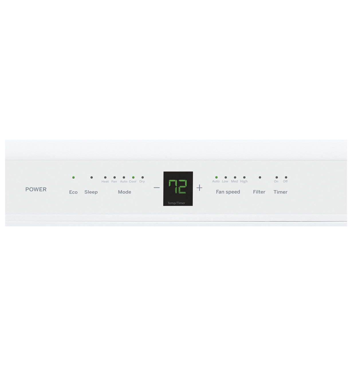 GE 14,000 BTU 208/230 Volt Through-the-Wall Air Conditioner with Electric Heat - AKEQ14DCJ