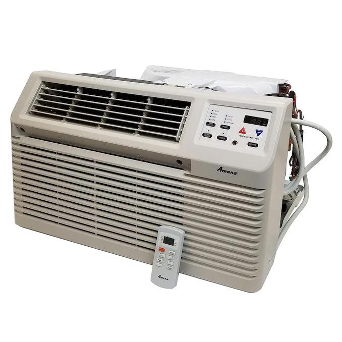 Amana 11,500 BTU 230/208V Through-the-Wall Air Conditioner with Heat Pump and Remote