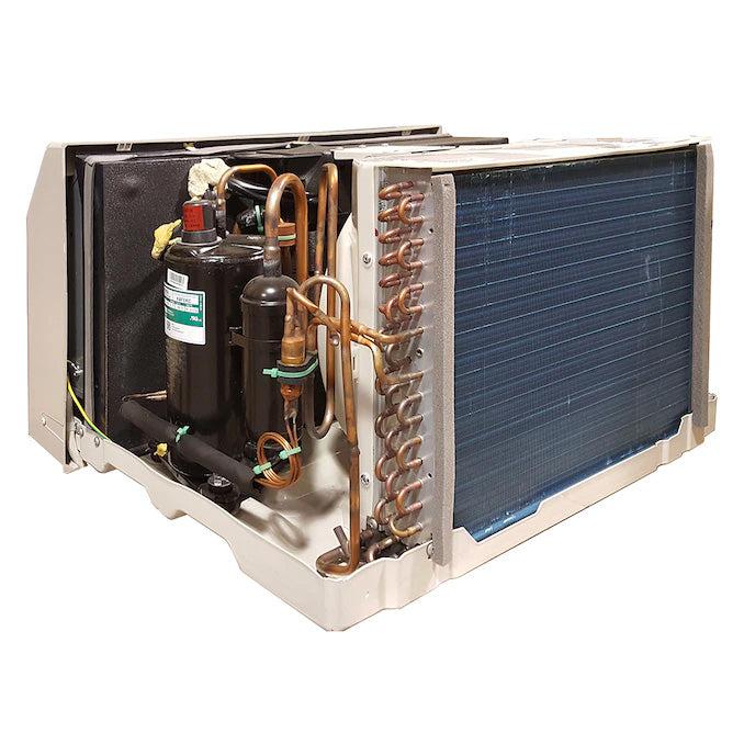 Amana 9,300 BTU 230/208V Through-the-Wall Air Conditioner with Electric Heat and Remote - PBE093J35AA