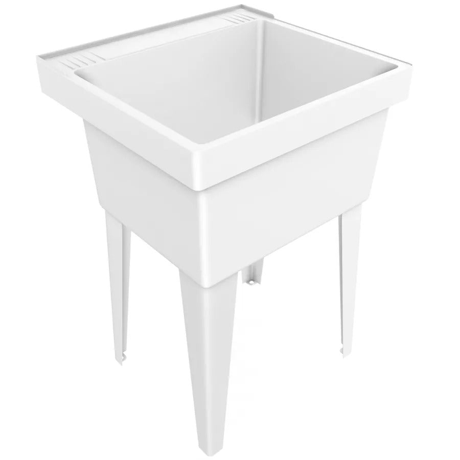 PROFLO Single-Basin Free Standing Laundry Sink - Main View