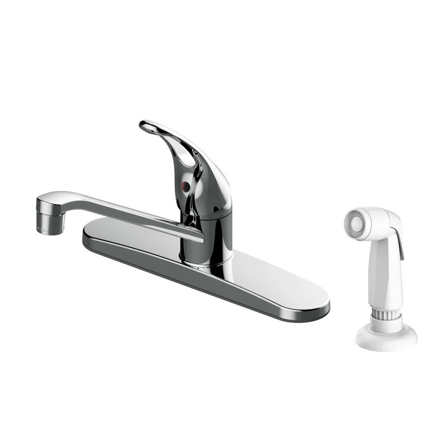 PROFLO Heathcote Series Chrome Kitchen Faucet - Main View