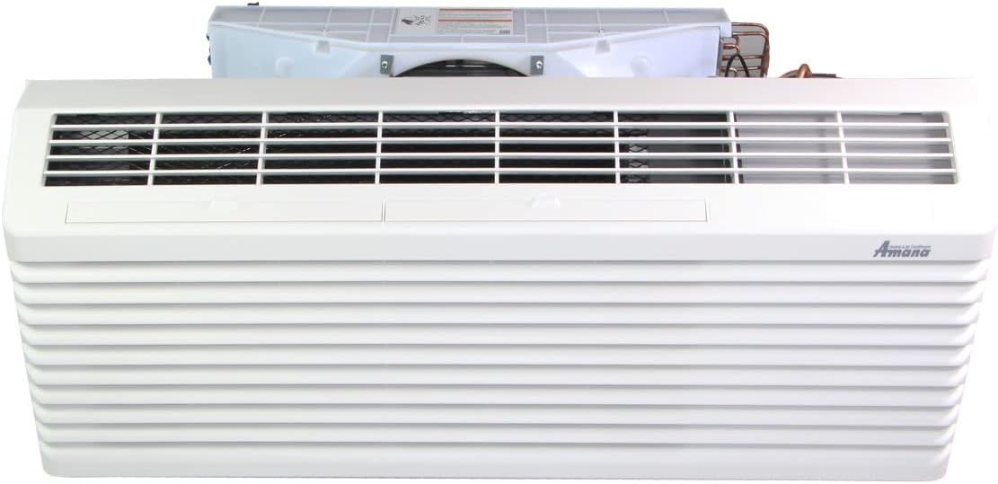 Amana J-Series Heat Pump PTAC Model 9,000 BTU PTAC Unit with 5 kW Electric Heat