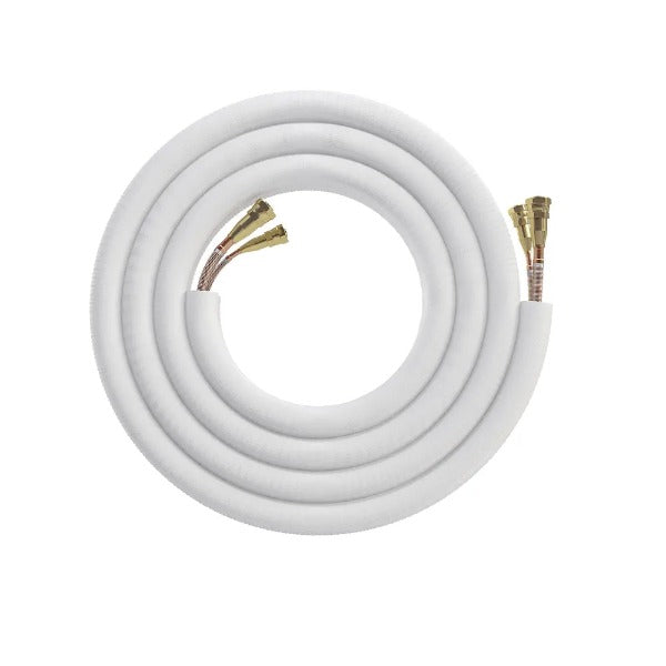 MRCOOL 4th Gen 50ft 1/4” x 1/2” Pre-Charged Lineset - DIY50-1412C