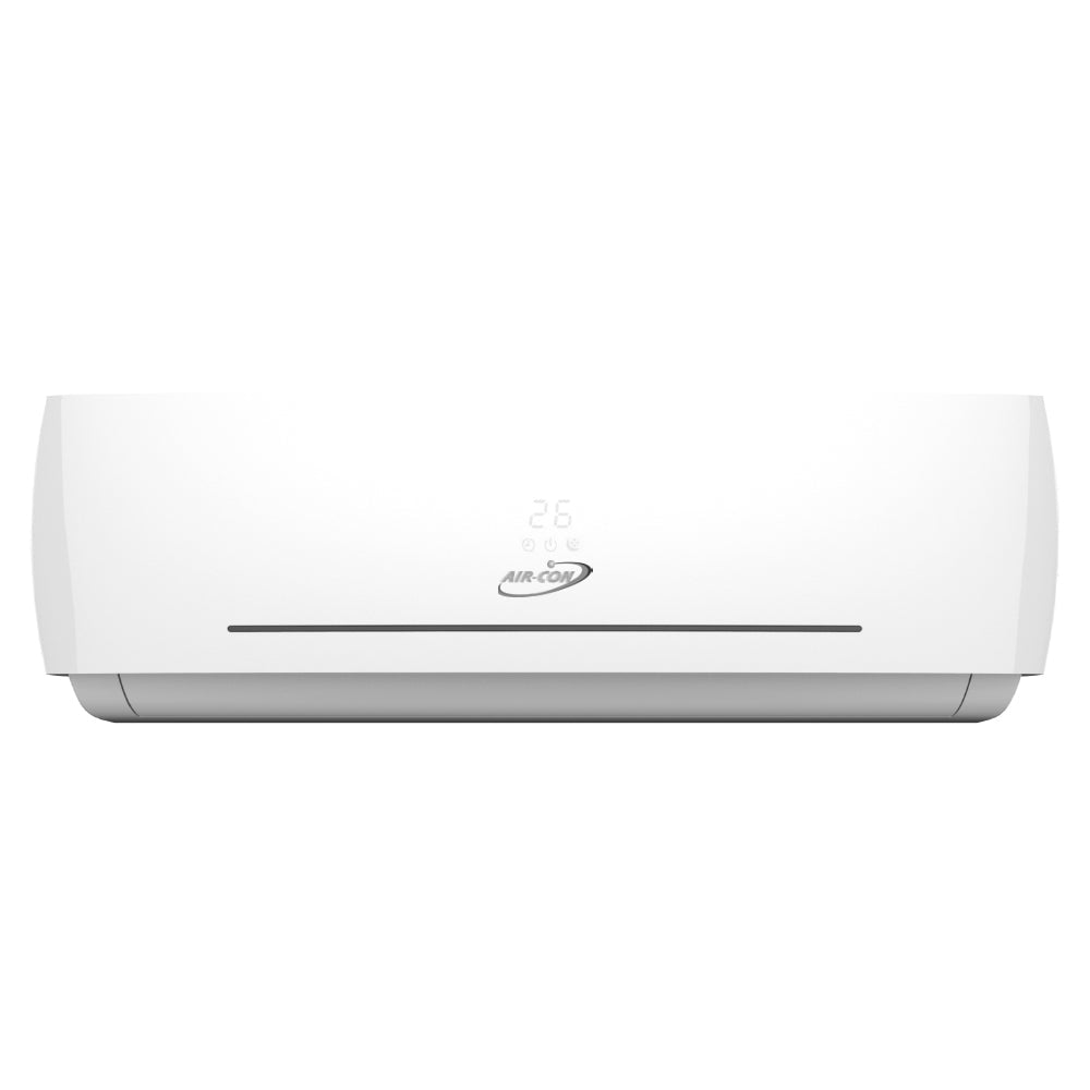 Air-Con 18,000 BTU 22 SEER 2-Zone Wall Mounted 9k+12k Mini Split Air Conditioner and Heater System