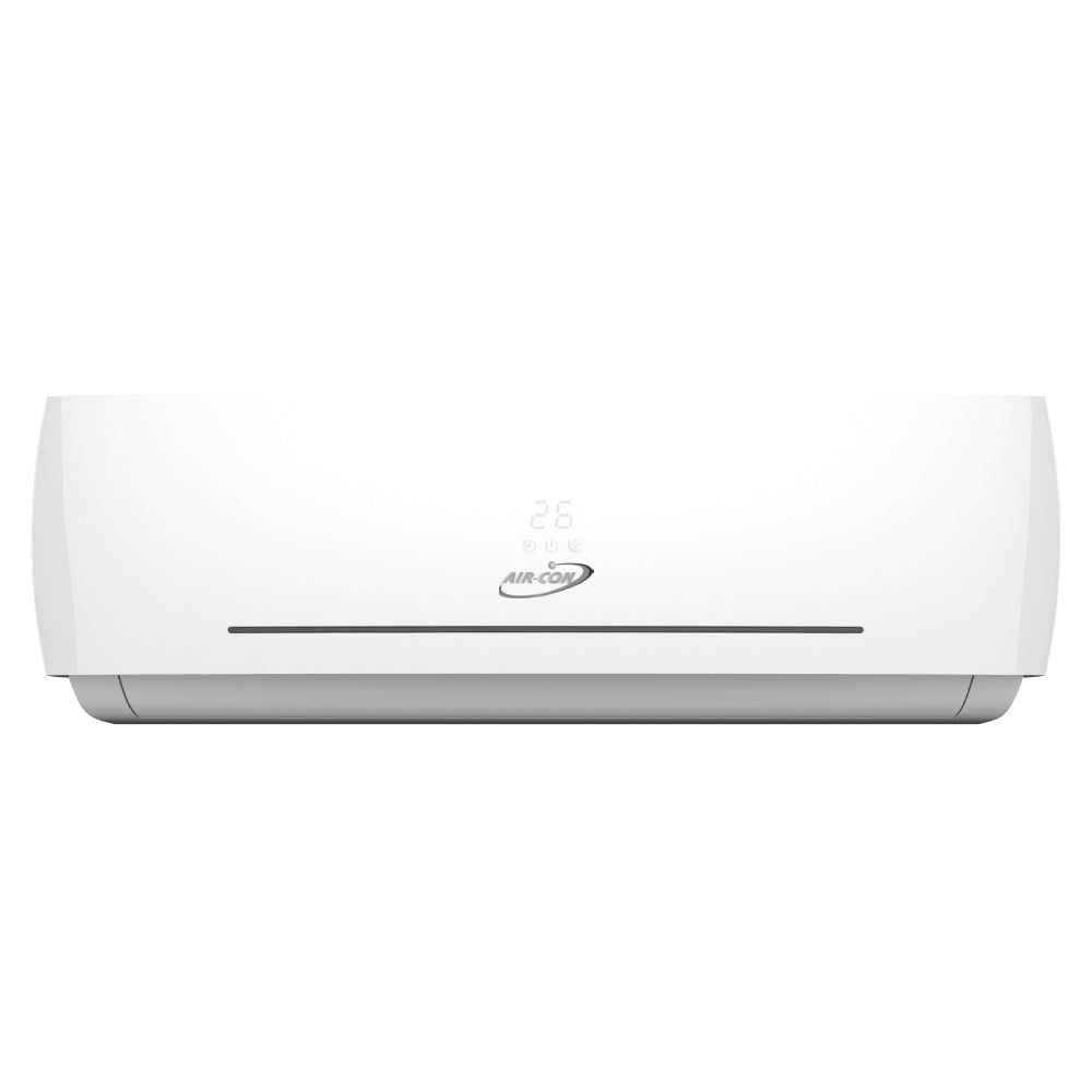 Air-Con 24,000 BTU 22 SEER 2-Zone Wall Mounted 9k+12k Mini Split Air Conditioner and Heater System
