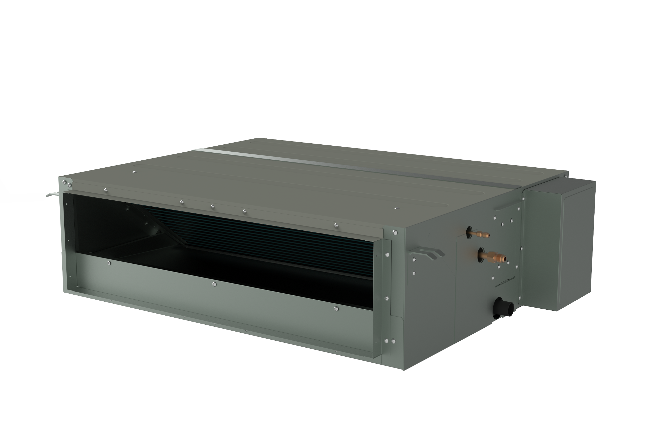 Air-Con Sky Pro Series 24,000 BTU 18 SEER Single Zone Concealed Duct Mini Split Air Conditioner and Heater System