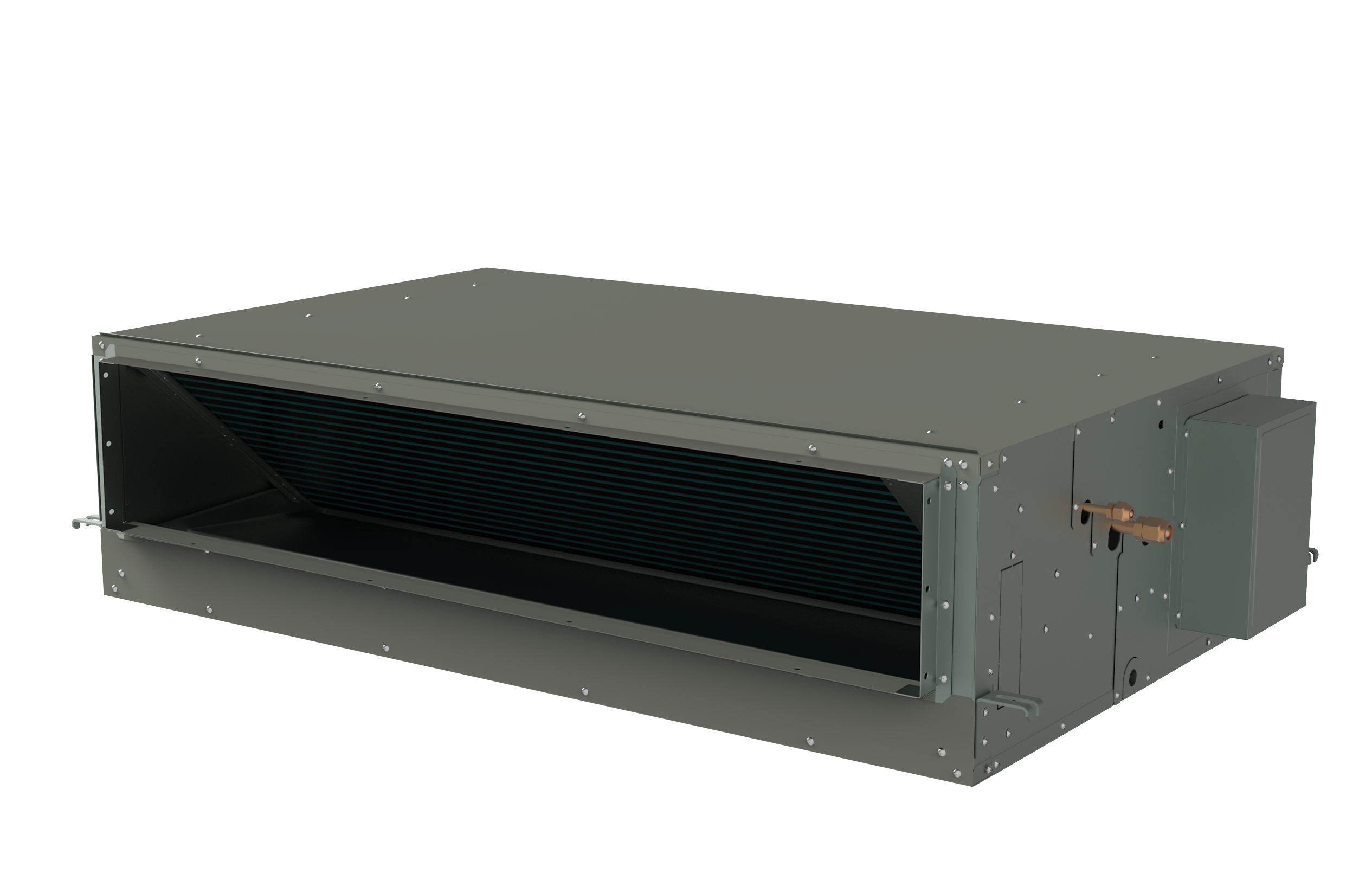 Air-Con Sky Pro Series 36,000 BTU 18 SEER Single Zone Concealed Duct Mini Split Air Conditioner and Heater System