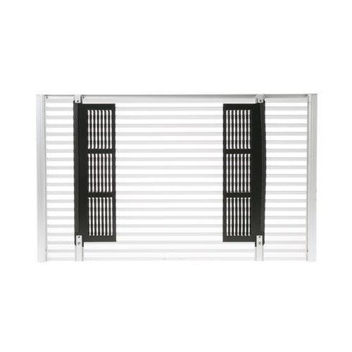 GE Architectural Louvered Exterior Grille for 26" Through-the-Wall Units RAG14E - Rear View