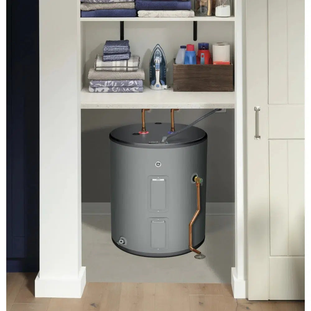 GE RealMAX 36 Gallon Capacity Top Port Lowboy Electric Water Heater - Field Installed