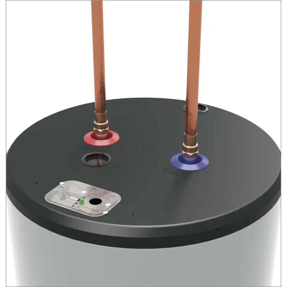 GE RealMAX Choice Model 40 Gallon Capacity Tall Electric Water Heater - Top Connections