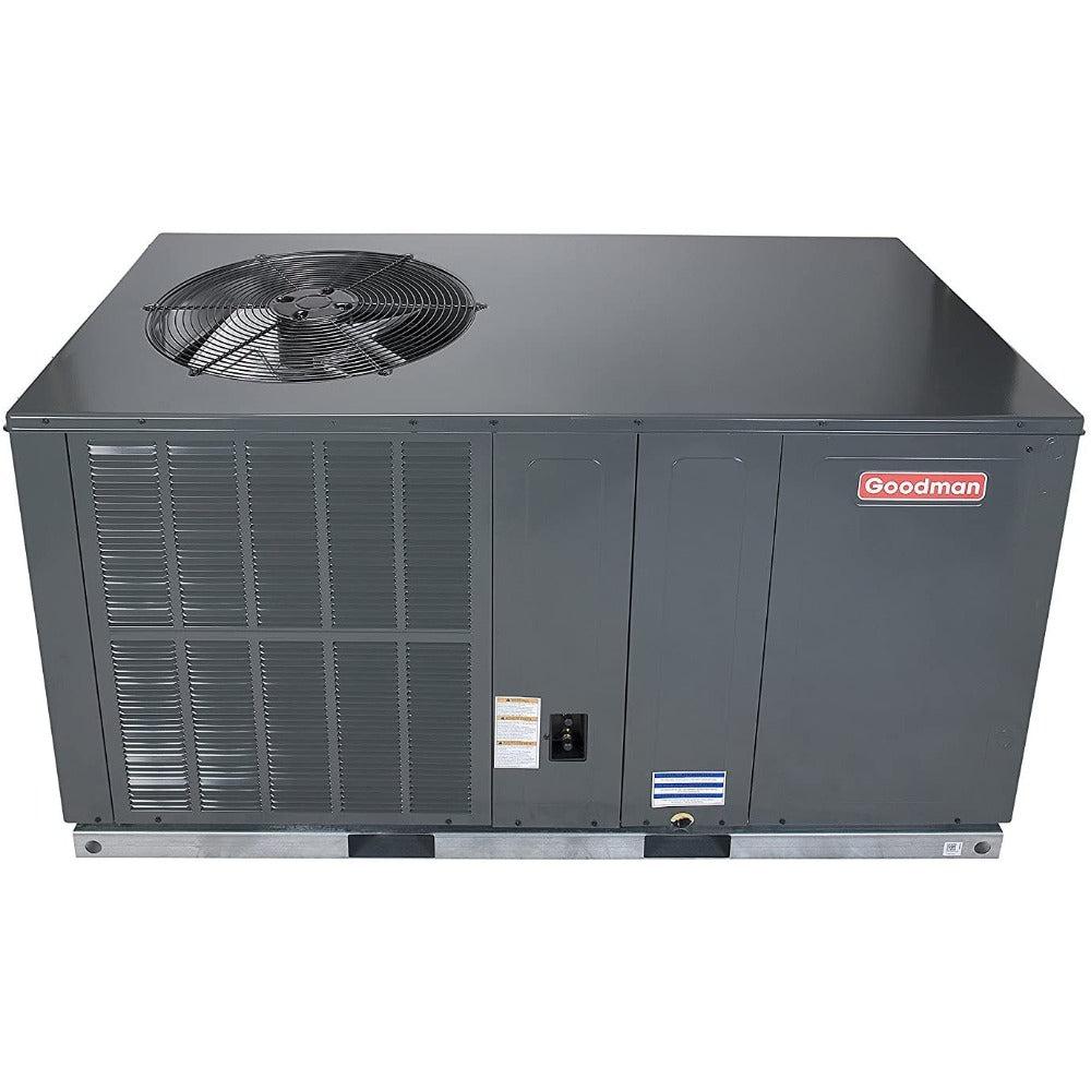 Goodman 2.5 Ton 13.4 SEER2 Self-Contained Horizontal Package AC Unit - Front View