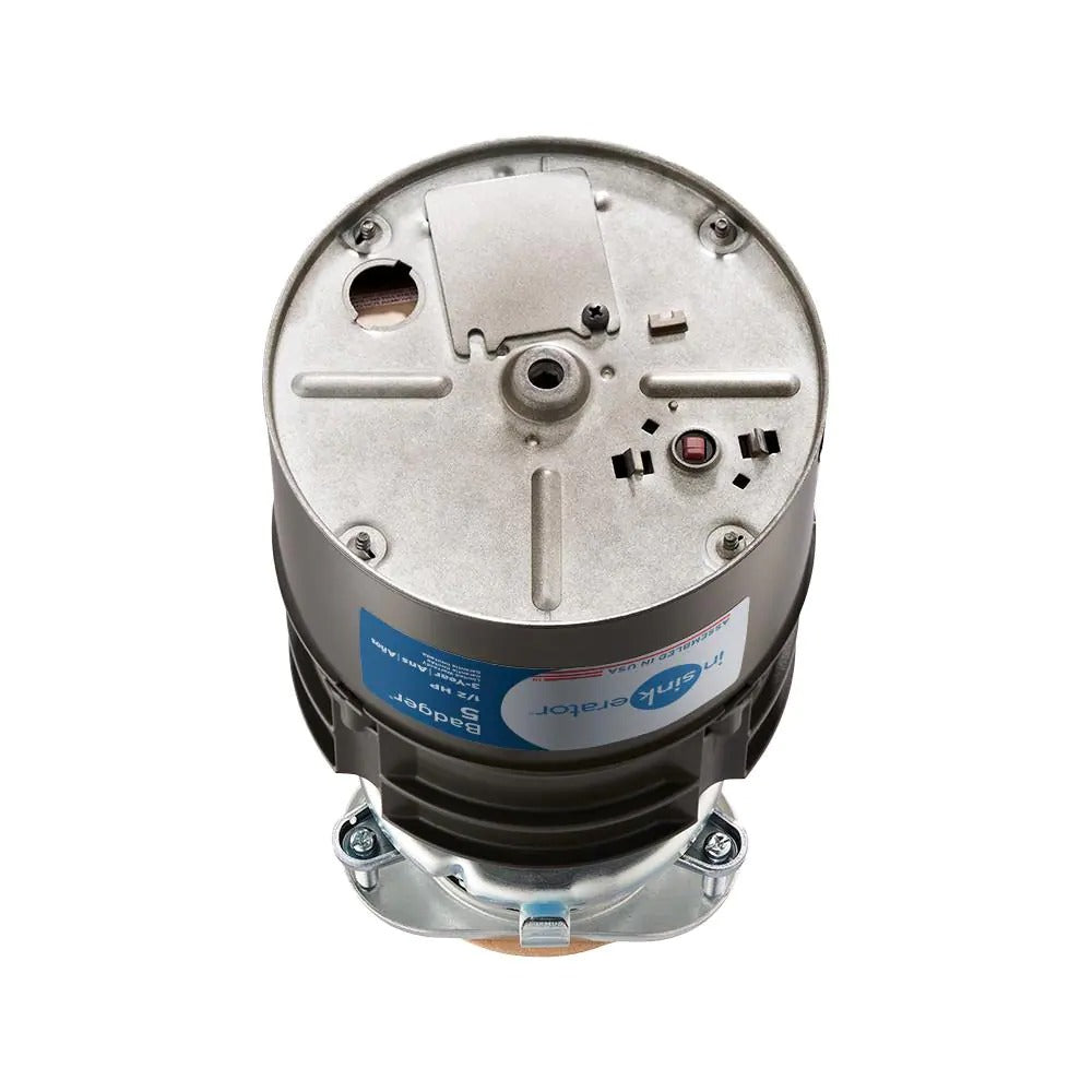 InSinkErator Badger 5 Standard Series 1/2 HP Garbage Disposal without Power Cord - Bottom View