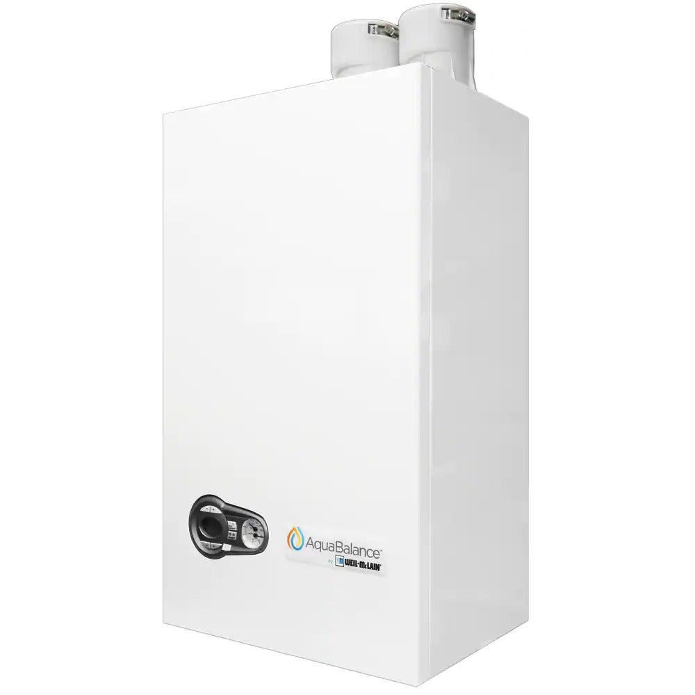 Weil-McLain AB-80C AquaBalance Series 2 80,000 BTU Condensing Gas Combi-Boiler - Angled View