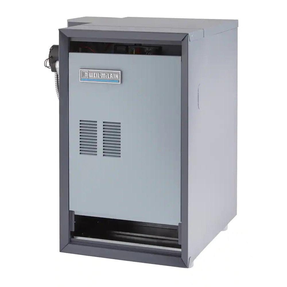 Weil-McLain CGi-3 Series 4 58,000 BTU Cast Iron Natural Gas Boiler - Angled View