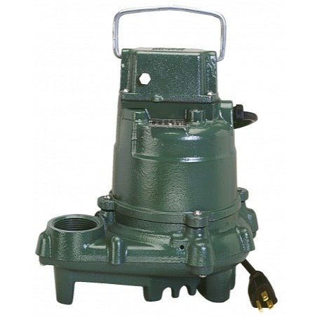 Zoeller M53 Mighty-Mate 1/3 HP 115V Cast Iron Submersible Sump Pump - Alternate View