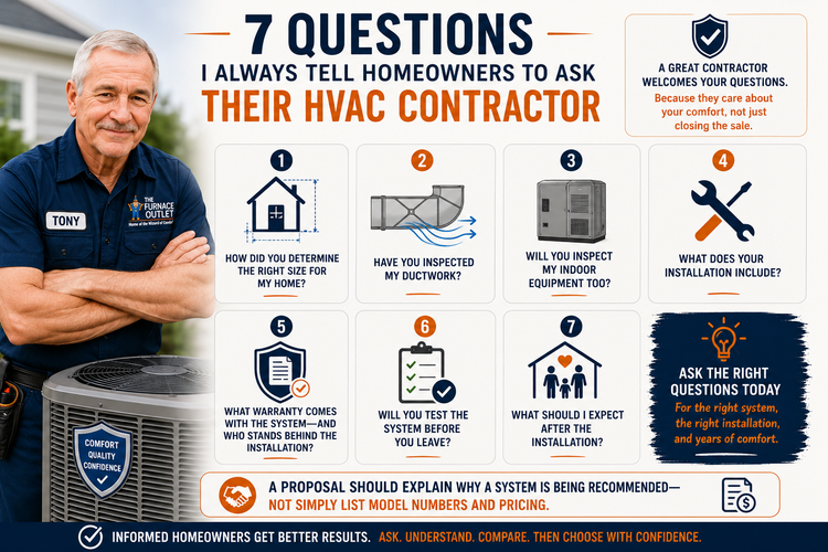 7 Questions I Always Tell Homeowners to Ask Their HVAC Contractor