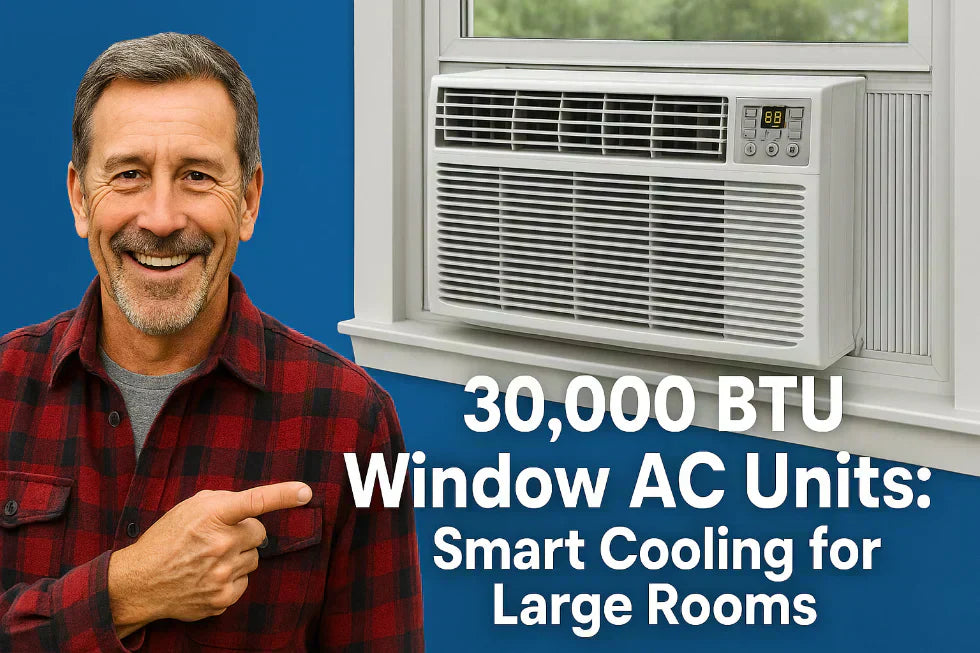 30,000 BTU Window AC Units: Smart Cooling for Large Rooms