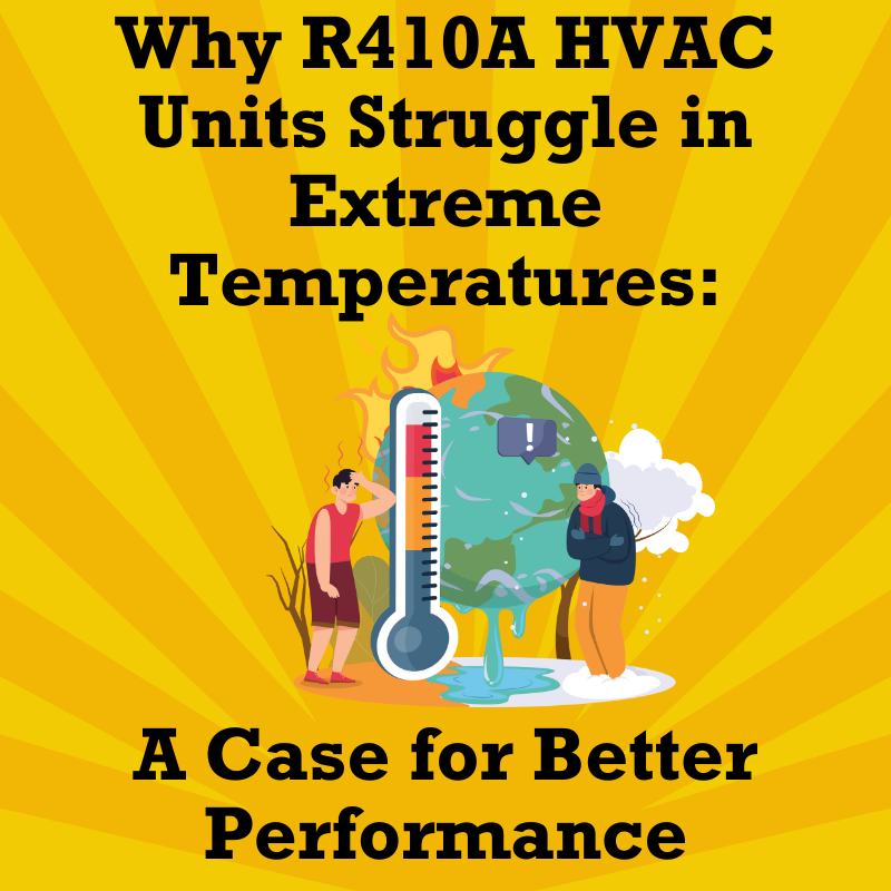 Why R410A HVAC Units Struggle in Extreme Temperatures: A Case for Better Performance