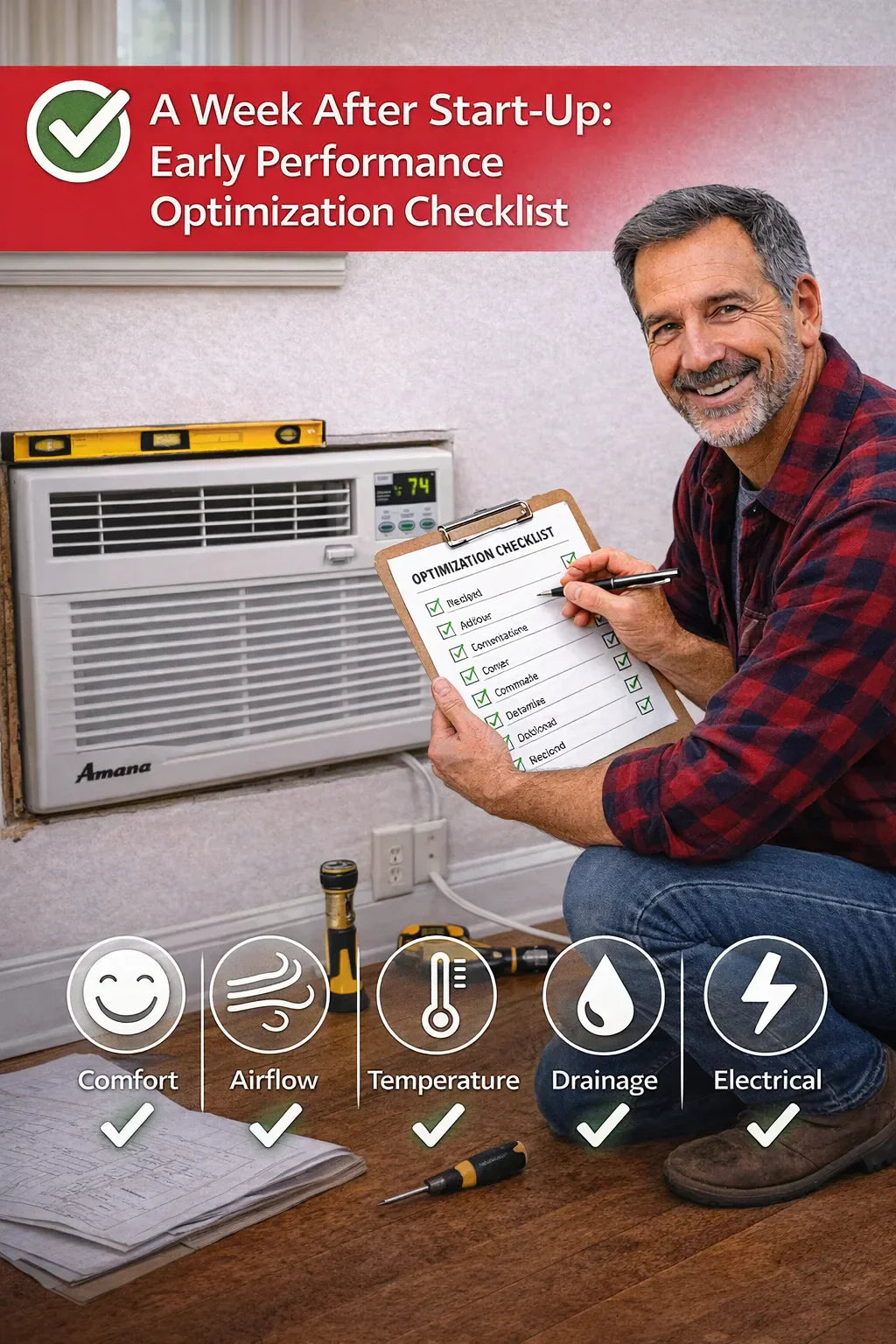 A Week After Start-Up Early Performance Optimization Checklist