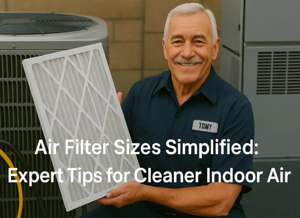 Air Filter Sizes Simplified: Expert Tips for Cleaner Indoor Air