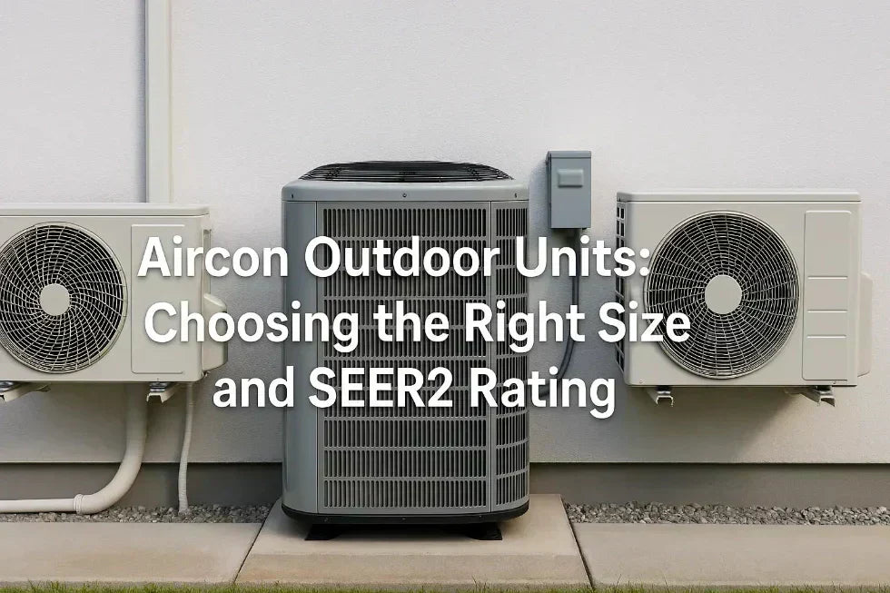 Aircon Outdoor Units: Choosing the Right Size and SEER2 Rating