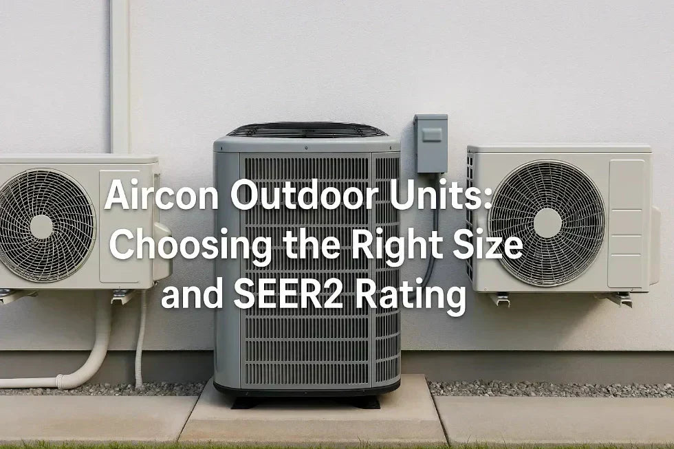 Aircon Outdoor Units: Choosing the Right Size and SEER2 Rating