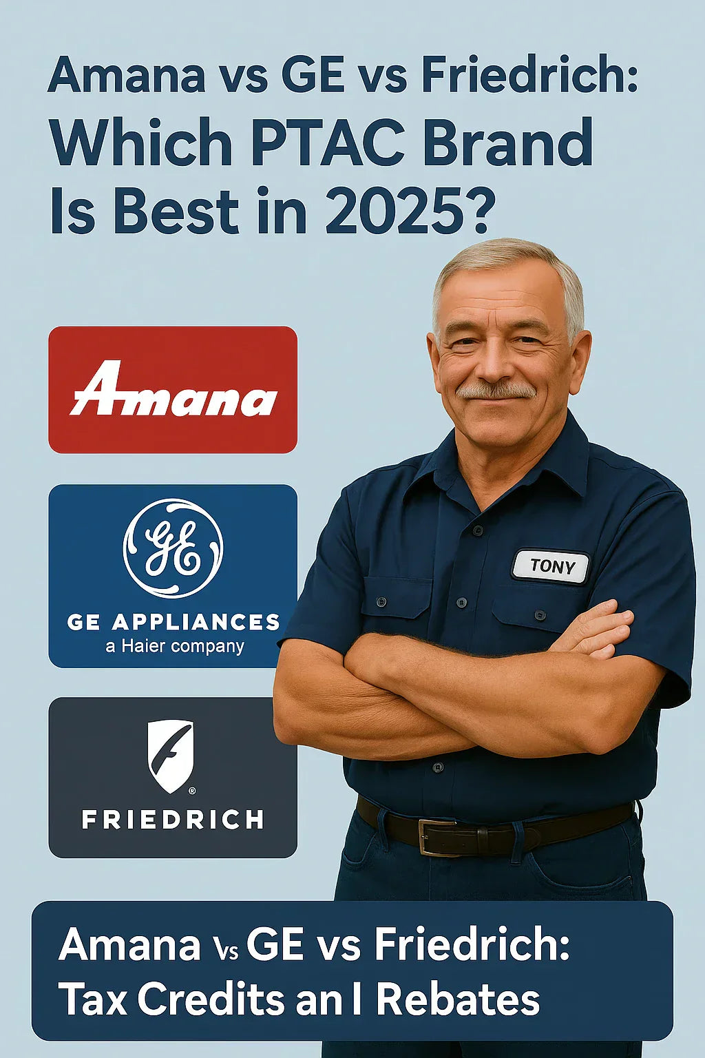 Amana vs GE vs Friedrich: Which PTAC Brand Is Best in 2025?