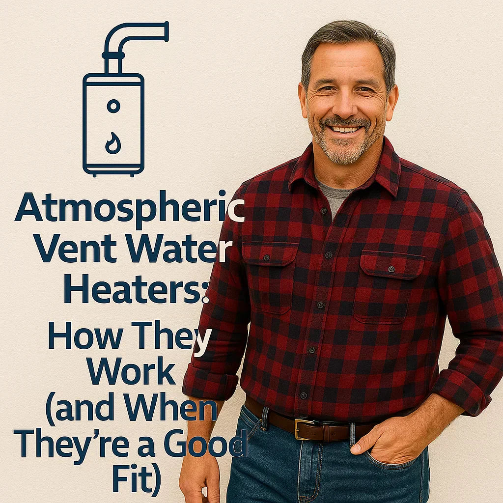 Atmospheric Vent Water Heaters: How They Work (and When They're a Good Fit)
