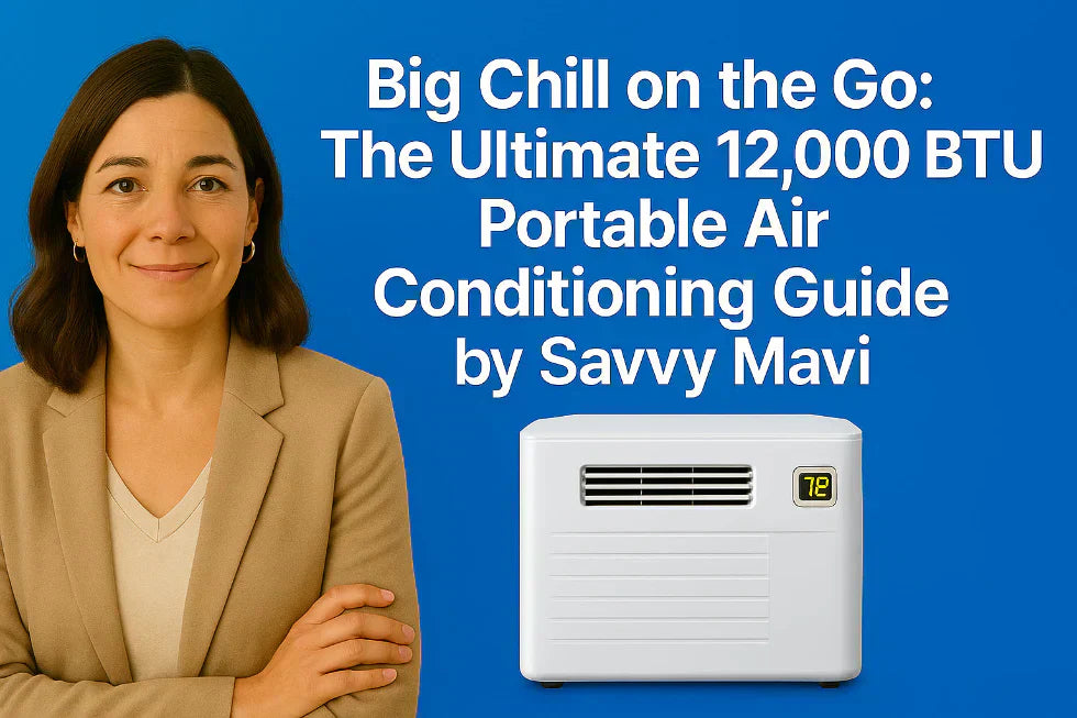 Big Chill on the Go: The Ultimate 12,000 BTU Portable Air Conditioning Guide by Savvy Mavi