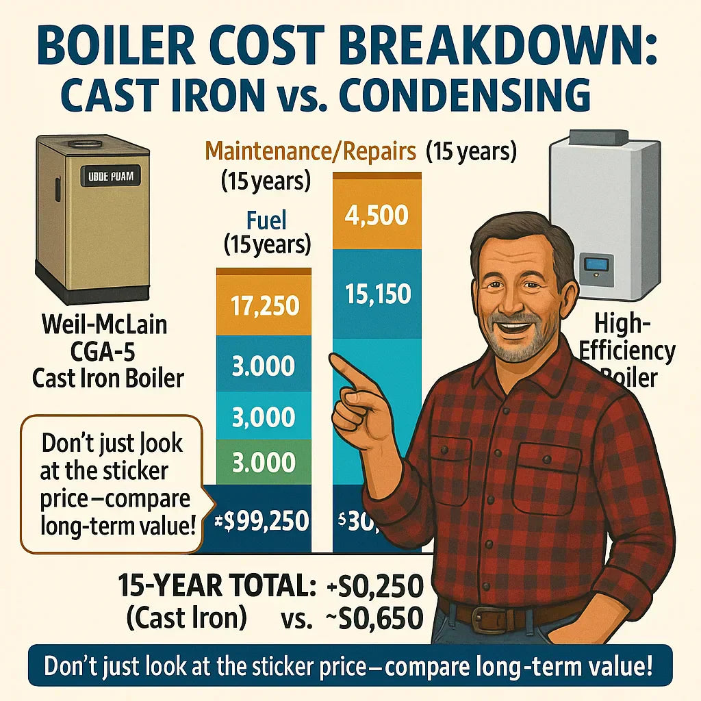 Boiler Cost Breakdown: Equipment, Installation, Energy Use & Long-Term Value