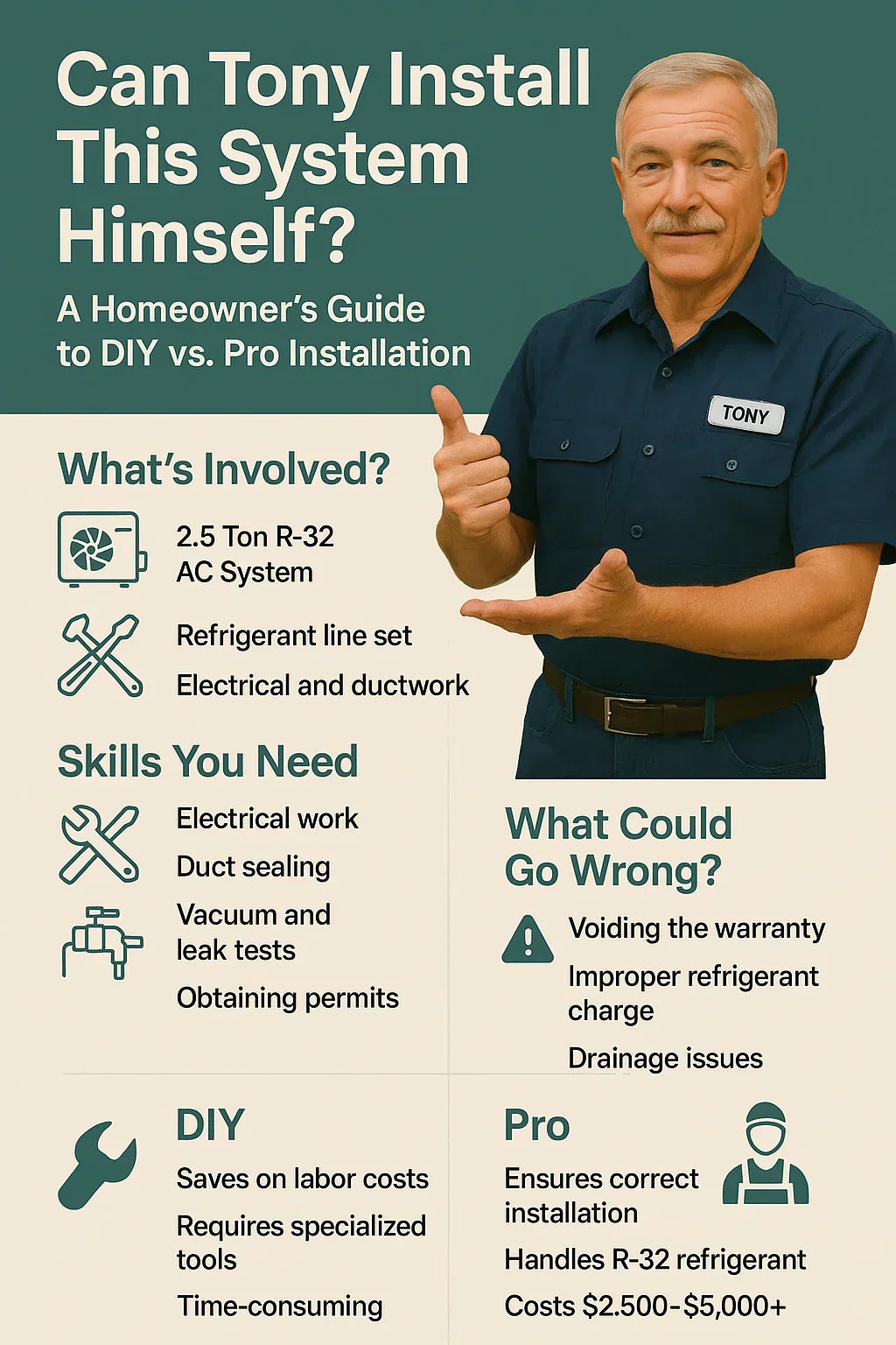 Can Tony Install This System Himself A Homeowner’s Guide to DIY vs. Pro Installation