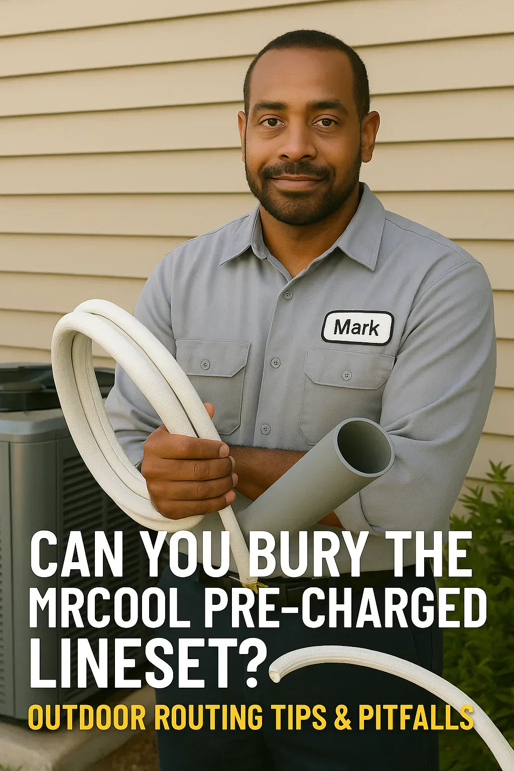 Can You Bury the MRCOOL Pre-Charged Lineset Outdoor Routing Tips & Pitfalls