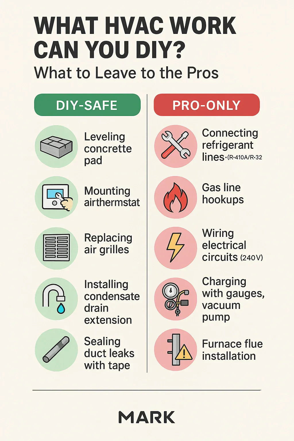 Can You DIY Any Part of a Goodman HVAC Install What’s Safe—and What’s Not