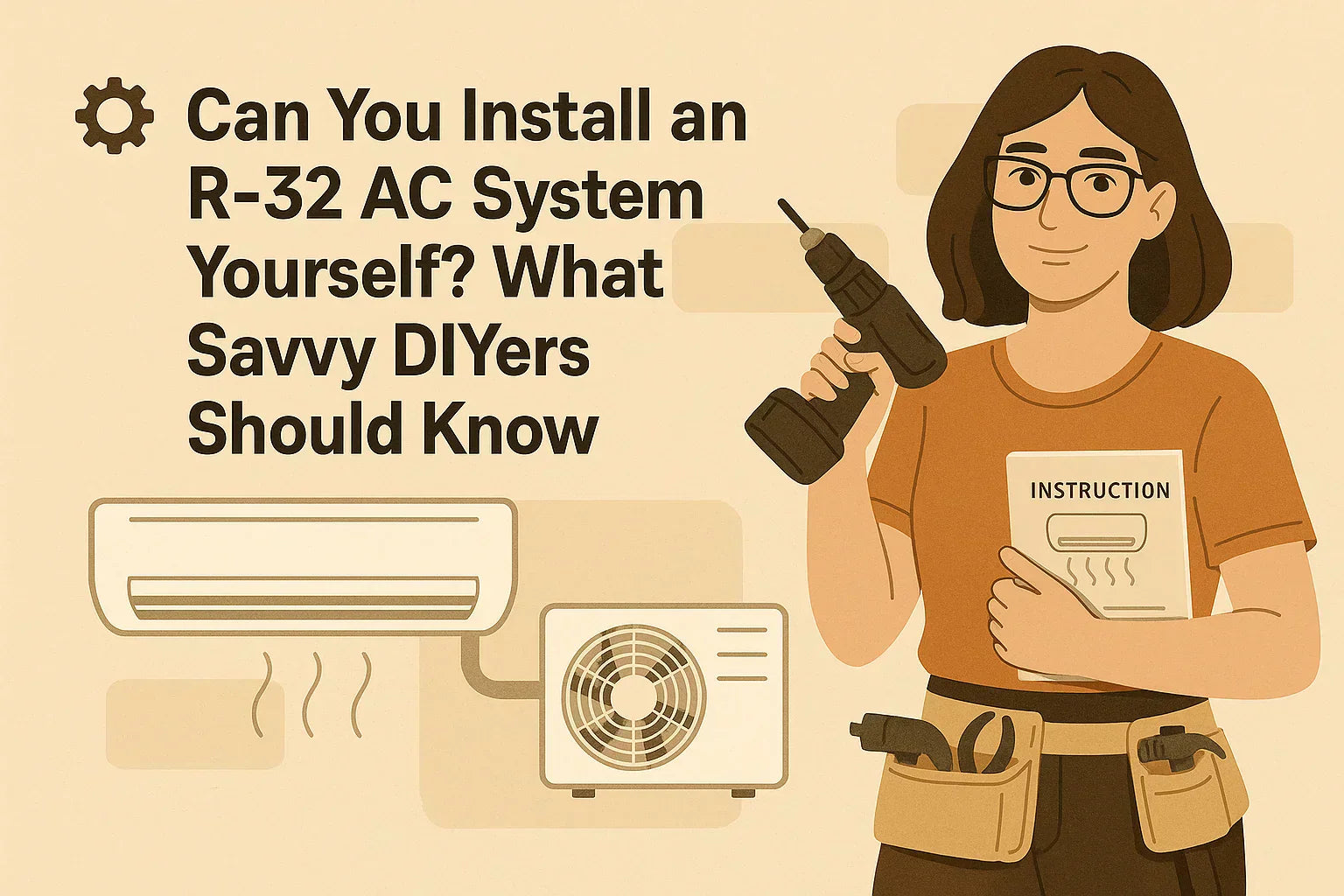 Can You Install an R-32 AC System Yourself? What Savvy DIYers Should Know