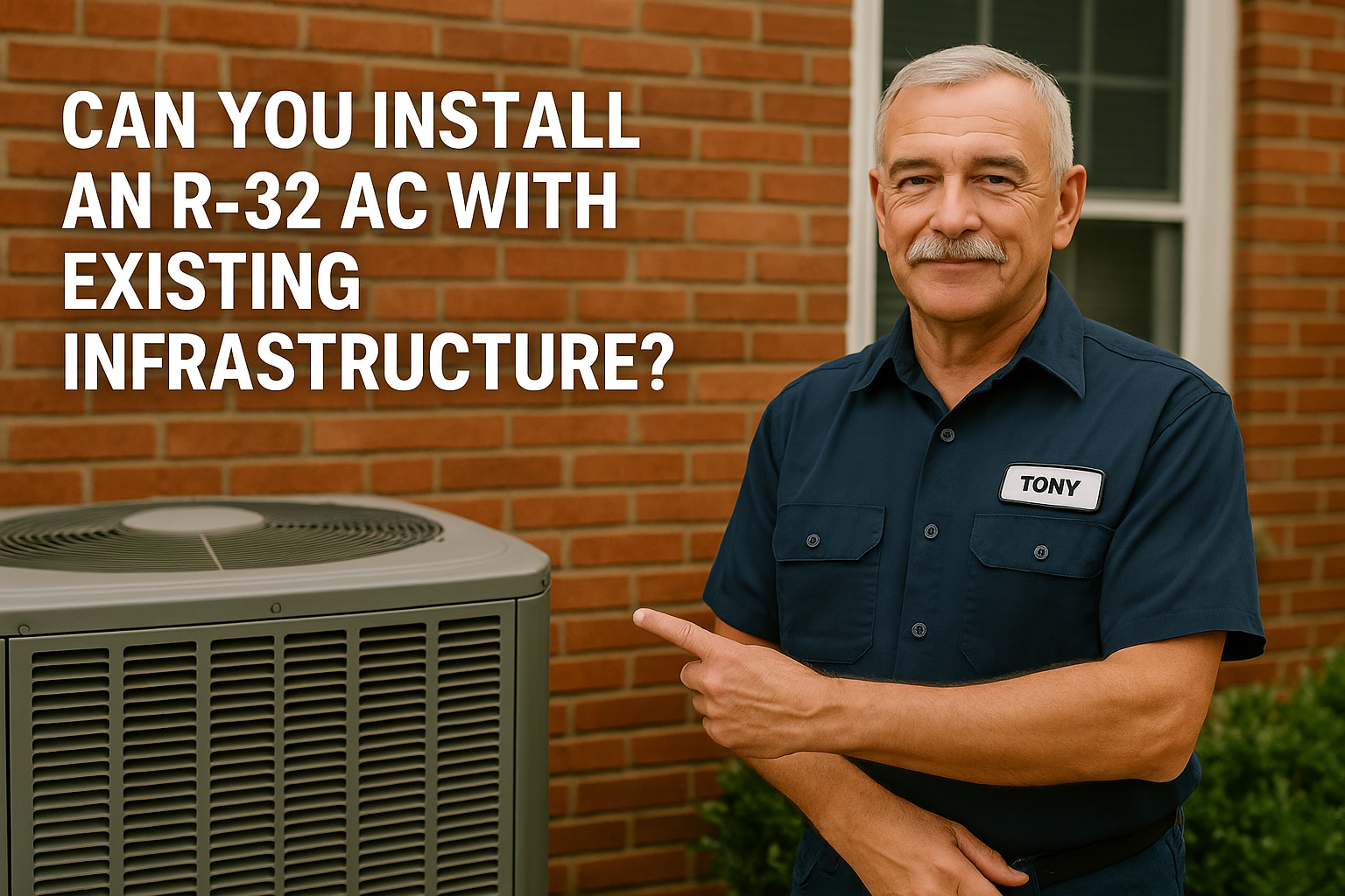Can You Install an R-32 AC With Existing Infrastructure?