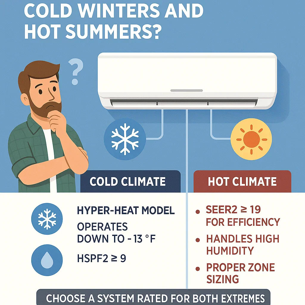 Can a 3-Zone System Handle Cold Winters and Hot Summers?